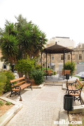 Gazebo and benches in Gzira
