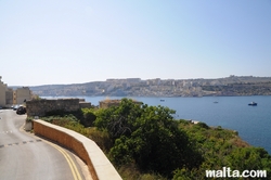 View of Xemxija from St paul