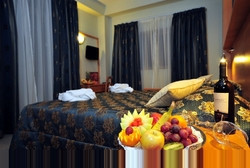 Double room at the Alexandra Hotel