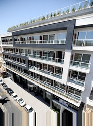 Facade of the George Hotel St. Julian's