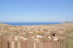 Majjistral nature Park of Malta and the sea
