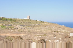 Watchtower in the Majjistral nature Park of Malta