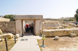 tarxien temples entrance